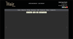 Desktop Screenshot of frankshairstudio.com